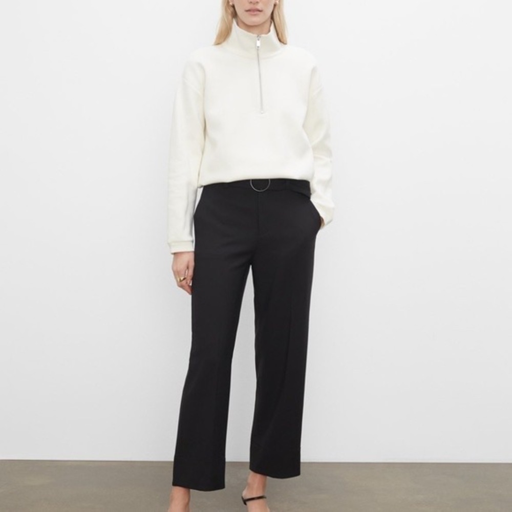 Club Monaco | Enamel Ring Black Trouser Pant Size 2